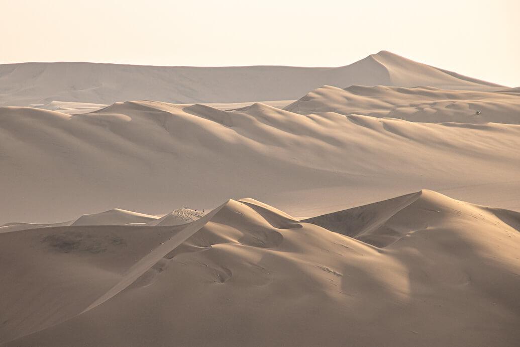 desierto de dunas de arena